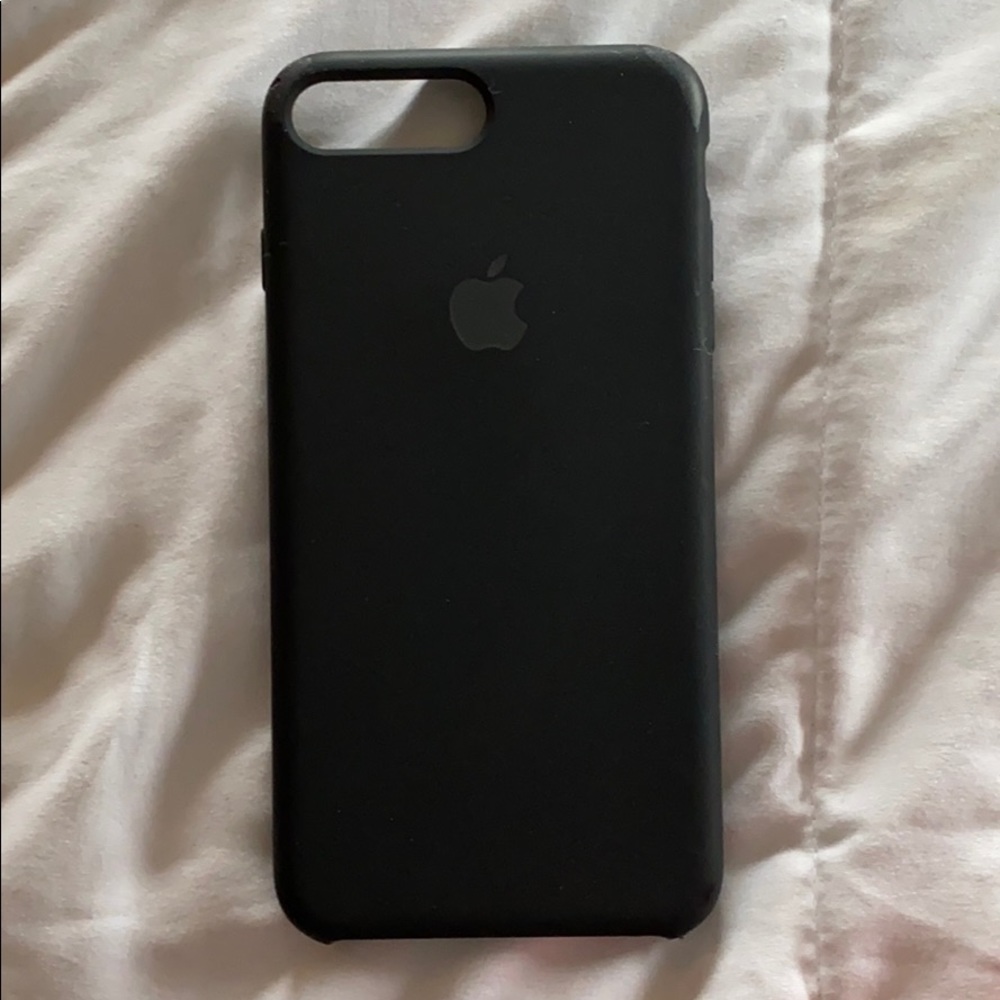 Black iPhone 8 Plus Apple case